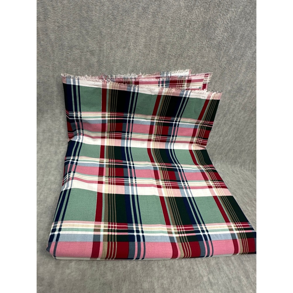 Touch of Class Rendezvous Fabric 90in Wide‎ x 120" Plaid New Tartan Material